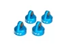 Traxxas Shock caps Aluminium (blue-anodized) King Shocks (4)
