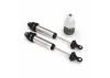 Traxxas Shocks GTR 139mm silver Aluminium (fully assembled w/o springs) (rear threaded) (2)