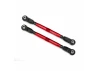 Traxxas Toe links front Unlimited Desert Racer (TUBES red-anodized 7075-T6 Aluminium stronger than titanium) (102mm) (2) (assembled with rod ends and hollow balls)/ Aluminium wrench 7mm (1)