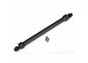 Traxxas Driveshaft center rear 6061-T6 Aluminium (black-anodized) (fully assembled)/ 3mm screw pin (2)