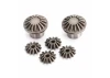 Traxxas Gear set differential (front) (output gears (2)/ spider gears (4)