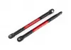 Traxxas Push rods, Aluminium (red-anodized) (2) (assembled with rod ends)
