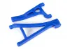 Traxxas Suspension arms, blue, front (right), heavy duty (upper (1) / lower (1)