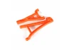 Traxxas Suspension arms, orange, front (left), heavy duty (upper (1) / lower (1)