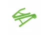 Traxxas Suspension arms, green, rear (left), heavy duty, adjustable wheelbase (upper (1) / lower (1)