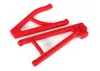 Traxxas Suspension arms, red, rear (left), heavy duty, adjustable wheelbase (upper (1) / lower (1)