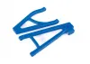 Traxxas Suspension arms, blue, rear (left), heavy duty, adjustable wheelbase (upper (1) / lower (1)