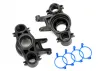 Traxxas Axle carriers left right (1 each) (use with 8x16mm 17x26mm ball bearings)/ dust boot retainers (4)