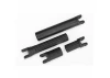 Traxxas Half shafts center (internal splined (2)/ external splined (2) (plastic parts only)