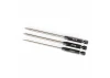 Traxxas Speed Bit Set, screwdriver, 3 Piece straight (3mm slotted, 1 Phillips, and 2 Phillips bits), 1/4 drive
