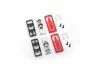 Traxxas Tail light lens (2)/ tail light housing (2)/ tail light housing mount (2)/ reverse lens (2)/ 1.6x5 BCS (4) (left right)