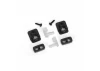 Traxxas Side marker light housing (2)/ mount (2)/ lens (2)/ 1.6x7 BCS (self-tapping) (2)