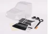 Traxxas Body, TRX-6 Ultimate RC Hauler (clear, requires painting) (includes headlights, roof lights, side mirrors, + decals)