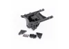 Traxxas Suspension mount, intermediate, TRX-6 (1)/ bearing cap (1)/ suspension link mounts (left + right)/ 2.5x12 CS (4)