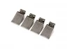 Traxxas Wheel Chocks, Flatbed (4 pcs)