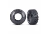 Traxxas Tyres, Canyon RT 46x22/ foam inserts (2) (wide) (requires 22 diameter wheel)