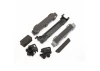 Traxxas Battery hold-down/ mounts (front rear)/ battery compartment spacers/ foam pads