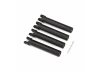 Traxxas Half shafts, outer (extended, front or rear) (4)/ e-clips (8) (for use with 8995 WideMaxx suspension kit)