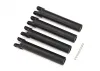 Traxxas Half shafts, outer (extended, front or rear) (4)/ e-clips (8) (for use with 8995 WideMaxx suspension kit)