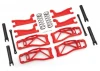 Traxxas WideMaxx Suspension Kit for MAXX 1:10 - Red