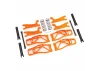 Traxxas WideMaxx Suspension Kit for MAXX 1:10 - Orange