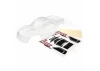 Traxxas Hoss Clear Bodyshell + Decals