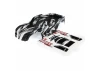 Traxxas Body, Hoss 4x4, Prographix (Graphics Are Printed, Requires Paint + Final colour Application) / Window, Grille, Lights Decal Sheet