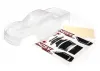 Traxxas Hoss Clear Bodyshell + Decals