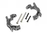 Traxxas Caster blocks (c-hubs), extreme heavy duty, gray (left + right)/ 3x32mm hinge pins (2)/ 3x20mm BCS (2) (for use with 9080 upgrade kit)