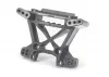 Traxxas Shock tower, front, extreme heavy duty, gray (for use with 9080 upgrade kit)