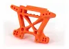 Traxxas Shock tower, front, extreme heavy duty, orange (for use with 9080 upgrade kit)