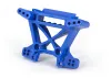 Traxxas Shock tower, front, extreme heavy duty, blue (for use with 9080 upgrade kit)