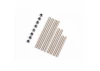 Traxxas Suspension pin set, extreme heavy duty, complete (front and rear) (hardened steel) (3x52mm (4), 3x32mm (2), 3x40mm (2)/ M2.5x0.45mm NL (8) (for use with 9080 upgrade kit)