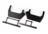 Traxxas Bumper mounts (front + rear), side skirts (left + right)