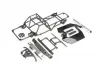 Traxxas Body accessories kit, Bigfoot No. 8 (includes body support, front and rear bumpers, bumper mounts, side skirts (left + right), + mounting hardware)
