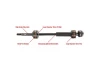 Traxxas Heavy Duty Steel Splined Front Driveshafts (Complete Assembly) (2)