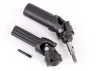 Traxxas Driveshaft assembly, front, extreme heavy duty with 6mm axle (1)/ screw pin (1) (left or right) (fully assembled, ready to install) (for use with 9080 upgrade kit)