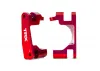 Traxxas Caster blocks (c-hubs), 6061-T6 aluminium (red-anodised), left + right (for use with 9080 upgrade kit)