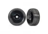 Traxxas Tyres + wheels, assembled, glued (black dished 3.0 wheels, Response Pro 3.0 tyres, foam inserts) (2)