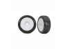 Traxxas Tyres + wheels, assembled, glued (white dished 3.0 wheels, Response Pro 3.0 tyres, foam inserts) (2)