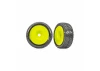Traxxas Tyres + wheels, assembled, glued (yellow dished 3.0 wheels, Response Pro 3.0 tyres, foam inserts) (2)