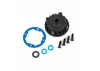 Traxxas Housing, Center Differential / X-Ring Gaskets (2 pcs) / 5x10x05 PTFE-Coated Washer / 25x8 CCS (4)