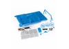 Traxxas Interior, Chevrolet Blazer (1969 -1972) (blue) (includes rollbar, gauge bezel, steering wheel and column, shifter, armrest, decals) (fits 9111, 9112, 9130, or 9131 series bodies) (9111 or 9112 series bodies require 9128 body cage