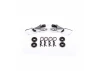 Traxxas Mirrors, side, chrome (left + right)/ o-rings (4)/ body clips (4) (fits 9111 body)
