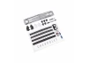 Traxxas Grille, Chevrolet Blazer (1969 - 1970)/ grille retainers (5)/ headlight housing (2)/ headlight lens (2)/ turn signal lens (2)/ hood emblem/ hood emblem mount/ 26x8 BCS (5)/ 25x6 BCS (4)/ 16x5 BCS (self-tapping) (2