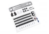 Traxxas Grille, Chevrolet Blazer (1969 - 1970)/ grille retainers (5)/ headlight housing (2)/ headlight lens (2)/ turn signal lens (2)/ hood emblem/ hood emblem mount/ 26x8 BCS (5)/ 25x6 BCS (4)/ 16x5 BCS (self-tapping) (2