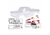 Traxxas 1979 Ford F-150 Clear Unpainted Bodyshell