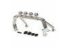 Traxxas Roll bar (assembled with LED light bar)/ roll bar mounts, left + right/ 2.6x12 BCS (self-tapping) (4)/ 2.5x15 CS (2) (fits 9212 body)