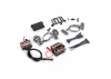Traxxas Pro Scale LED light set, Ford Bronco (2021), complete with power module (includes headlights, tail lights, + distribution block) (fits 9211 body)