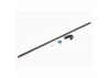 Traxxas Driveshaft, center, steel (266mm)/ pin/ support, center driveshaft/ 5x11x4 bearing